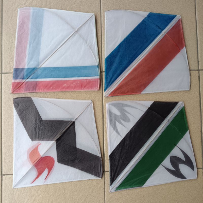 [MIN 100 PCS] Layangan Seot SP1 Kertas Minyak Pulas by KAKA Bandung