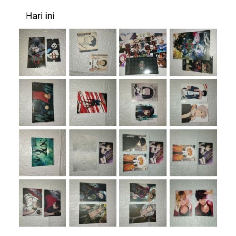 Favorious anime merch preloved