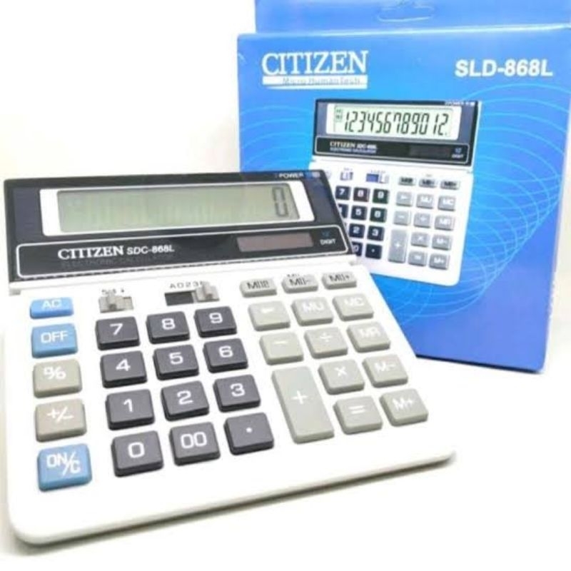 

Kalkulator / Calculator Citizen SDC-868L