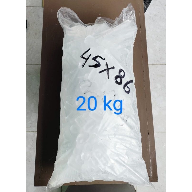 PLASTIK ES BATU KRISTAL KAPASITAS 20KG (100lembar)