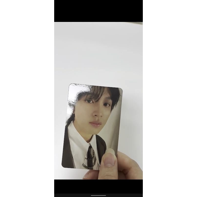 WTS PC PHOTOCARD OFFICIAL HAECHAN GLITCH MODE PILEK SCRATCH