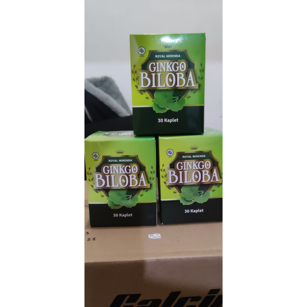 

GINKGO BILOBA ROYAL MIRENDA ISI 30 TABLET