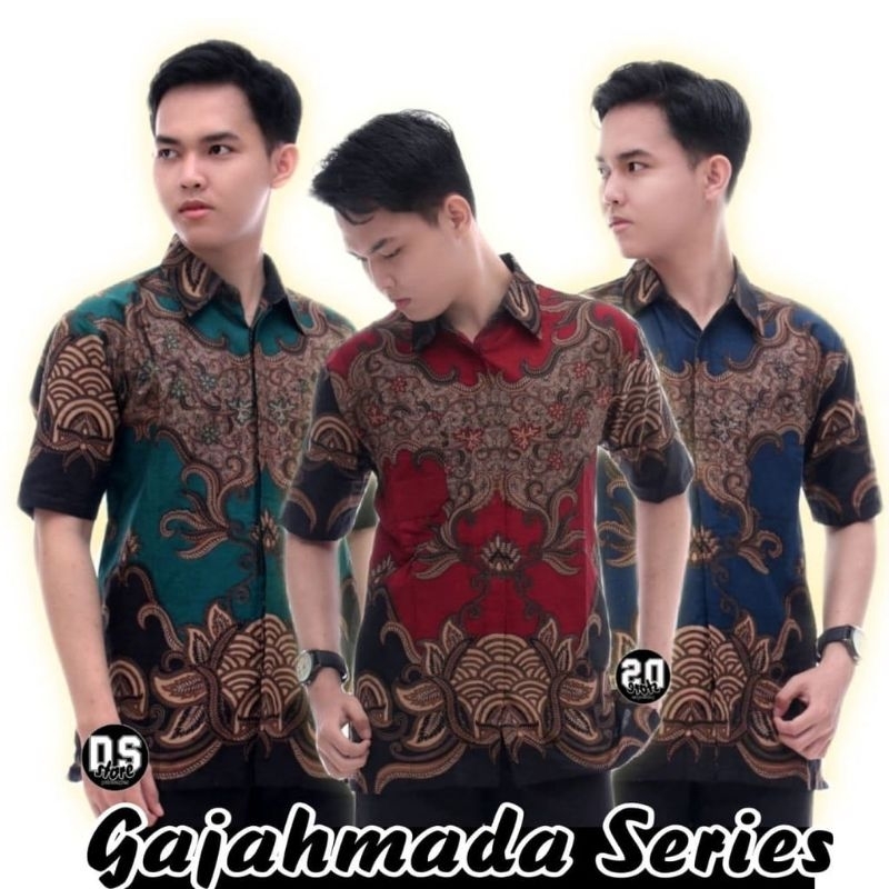 Batik Hem Pria Jumbo | Kemeja Batik Lengan  Pendek Big size