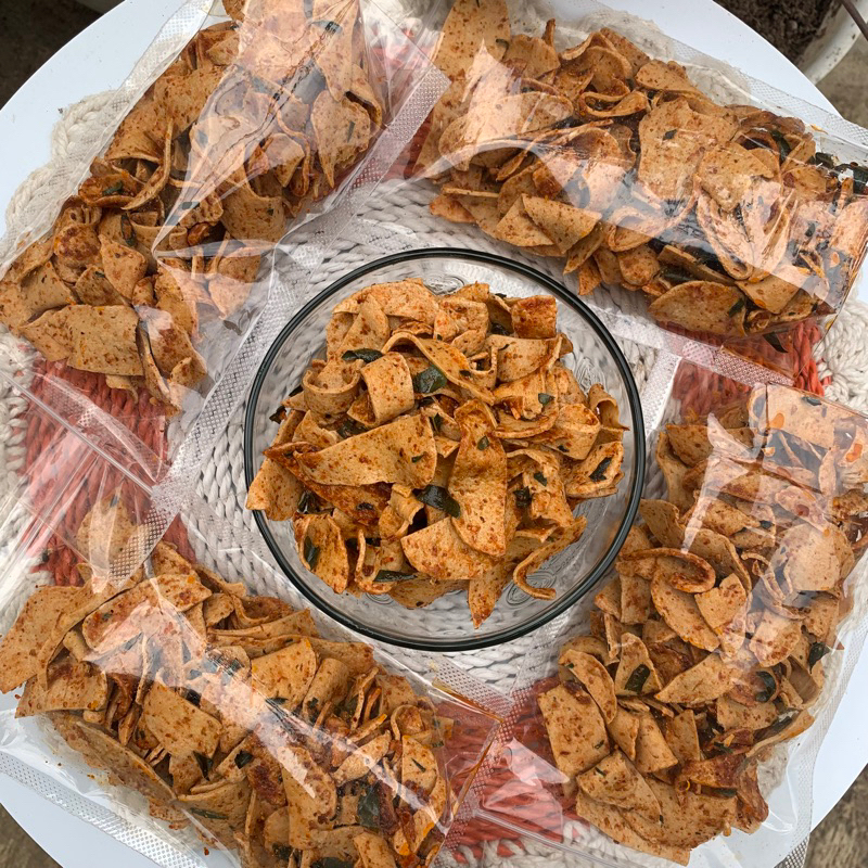 

Basreng Pedas Daun Jeruk by vihan 150 gr
