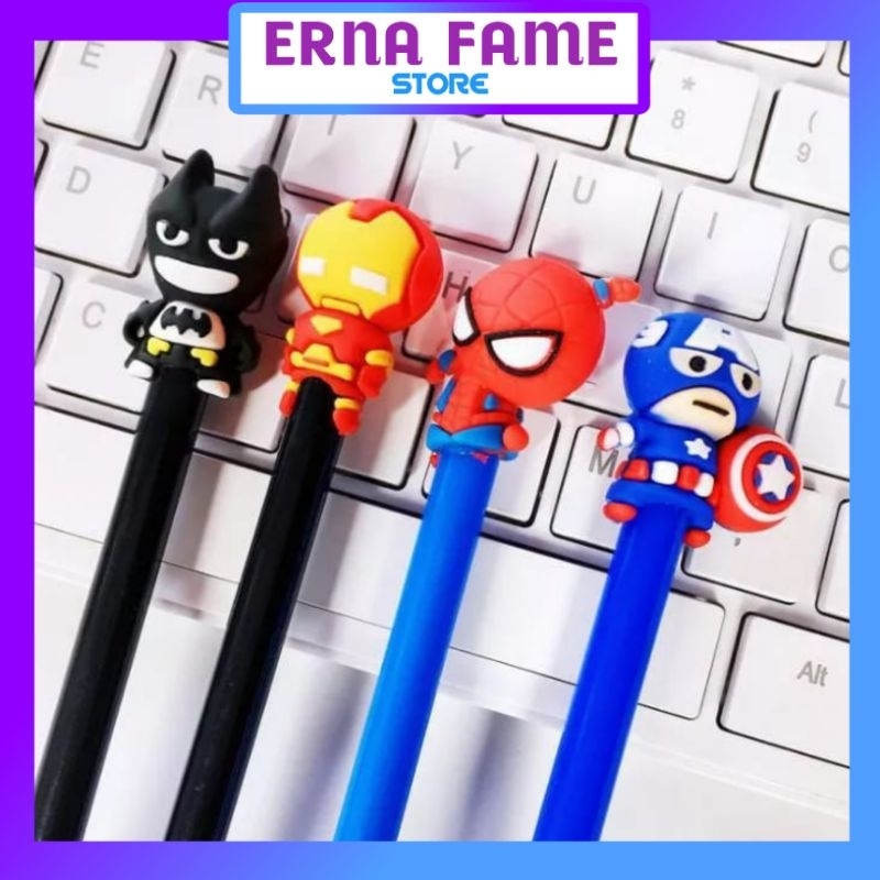 

Pena Karakter SuperHero Avengers / Pulpen Gel Avengers