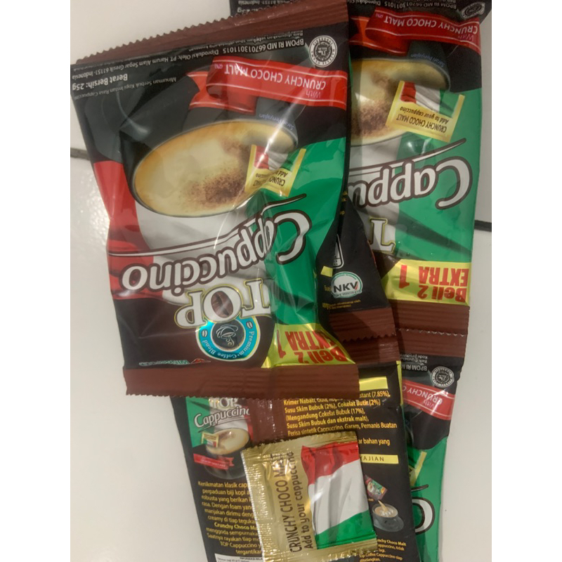 

kopi cappucino top dan sembako