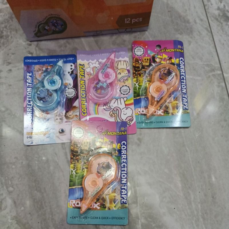 

Tipex karakter penghapus stipo kertas 1 pcs