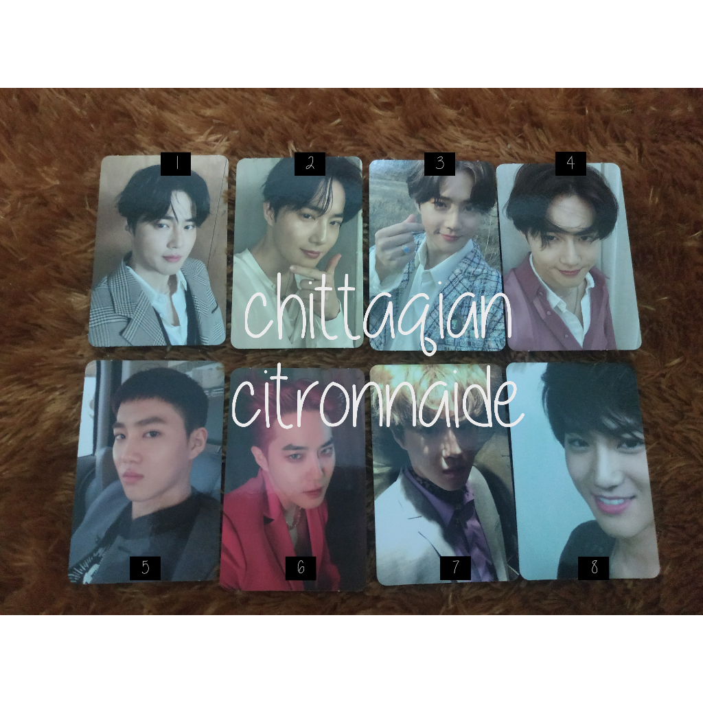 EXO Suho Self Portrait Photocards