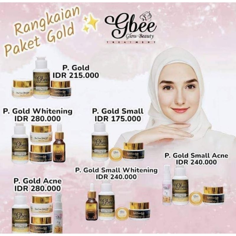 Gbee Glow Beauty skincare pemutih