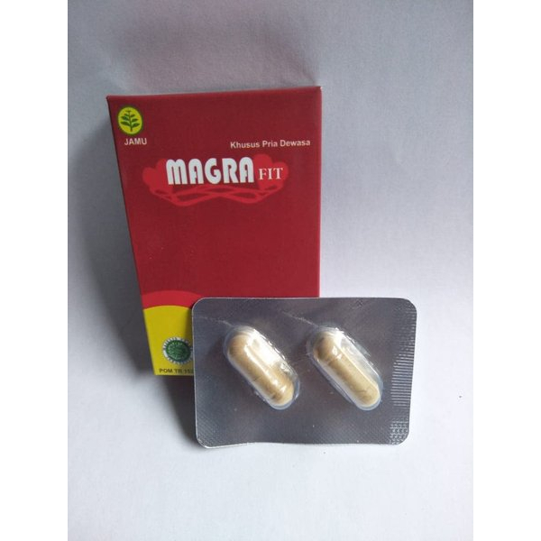 Eceran 2 kapsul Magra Fit suplemen pria setara vitamale gasa-kapsul