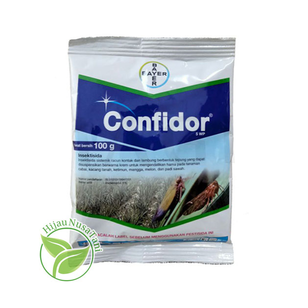 CONFIDOR 5WP 100 gram BAYER - Insektisida Sistemik Pestisida Hama Serangga thrips kutu daun putih we