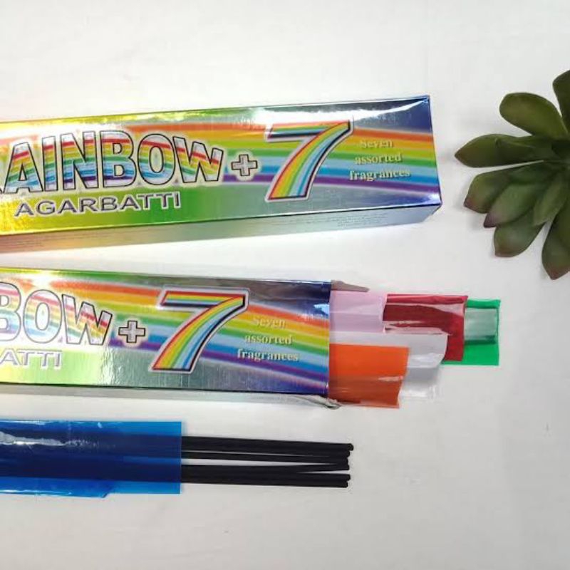 DUPA LIDI WANGI BUHUR 7 RAINBOW AGARBATTI RAINBOW