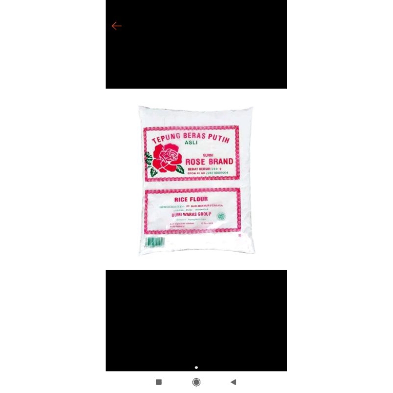 

tepung beras rose brand