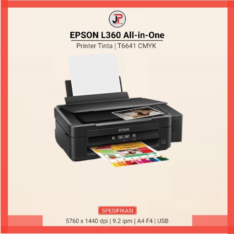 Epson L360 Printer All-in-One (Scan Copy Print)