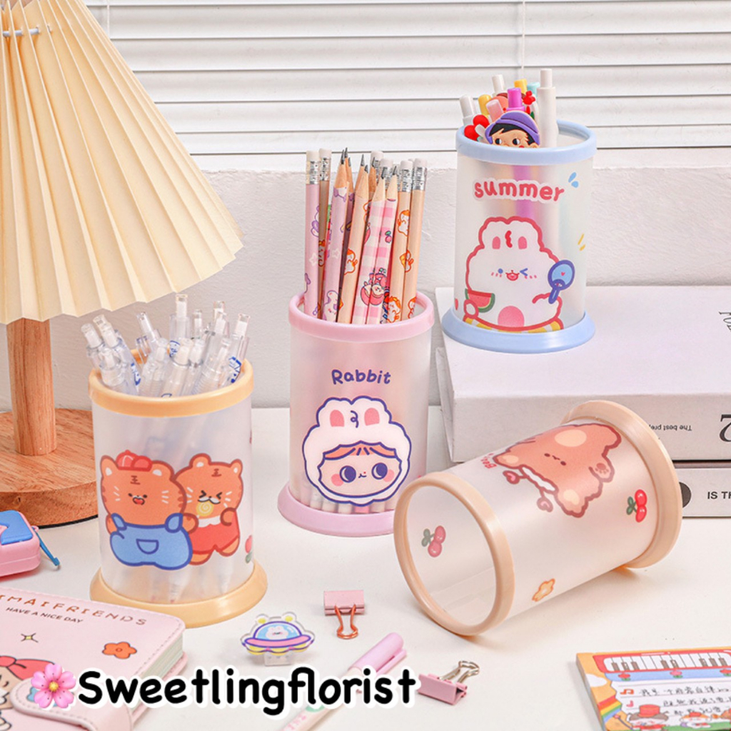

Tempat Pensil Tabung Motif / Kotak Pensil Tabung Lucu / Tabung Tempat Pensil