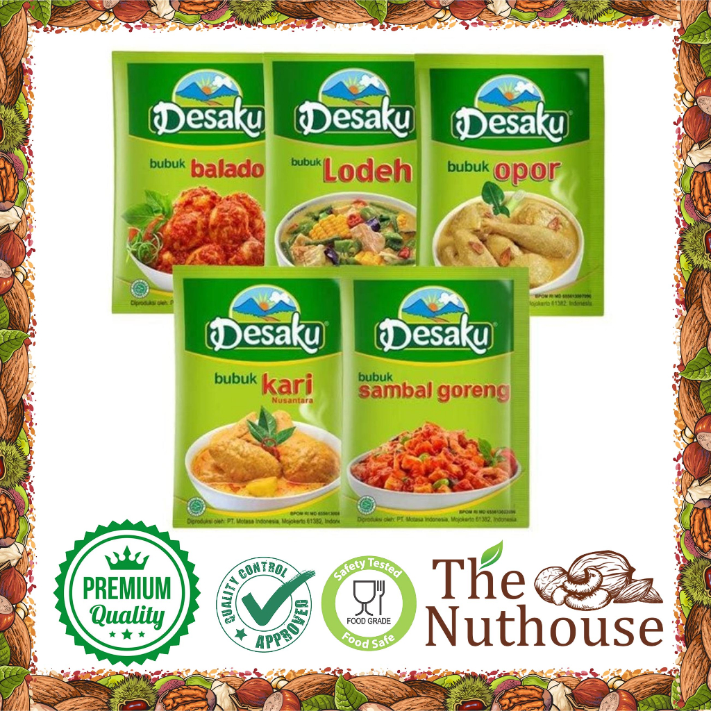 

DESAKU Bumbu Rempah Asli Instant - Balado / Lodeh / Opor / Kari / Sambal Goreng