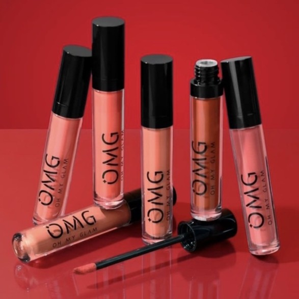 OMG Oh My Glam Matte Kiss Lip Cream 3.5g Lipstick Lipstik Lipcream - 01 Dreamy
