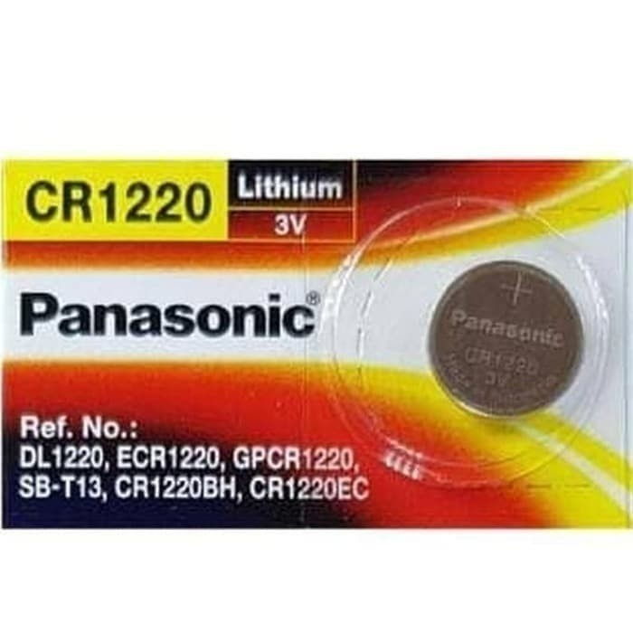 Baterai 3V Panasonic CR1220 CR 1220 Original