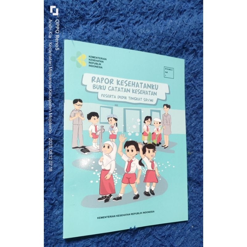 

Buku Rapor Kesehatan Ku Buku Catatan Kesehatan Peserta Didik Tingkat SD/MI Langsung Kirim