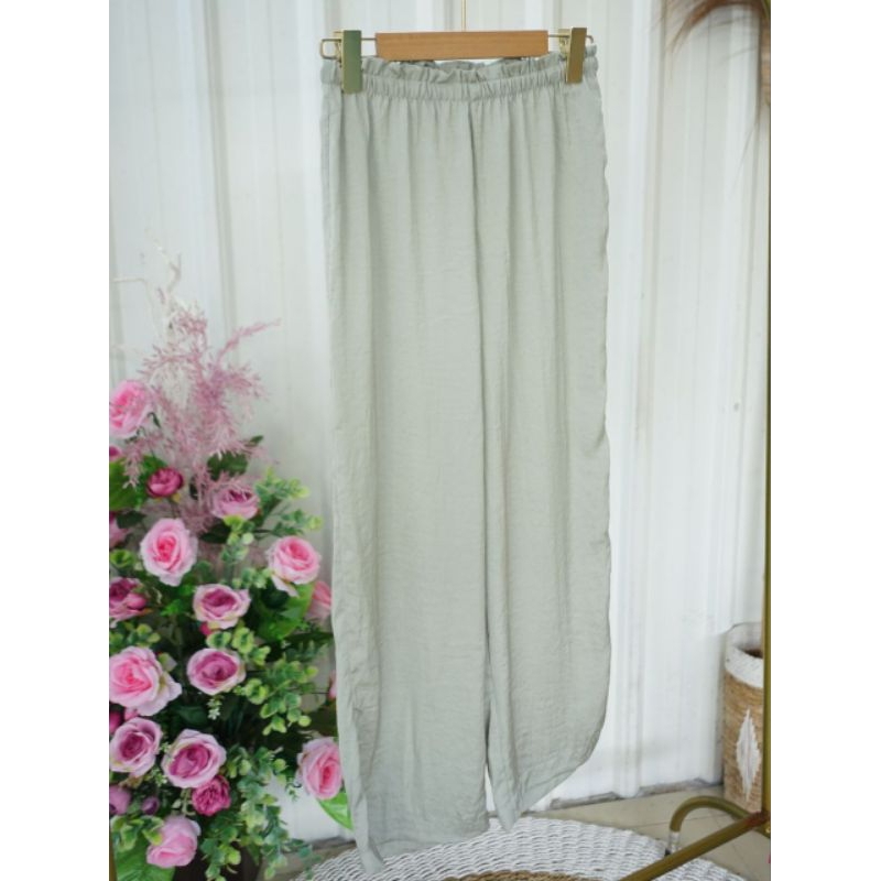 BAJOE- Celana Kulot Wanita Panjang Branded sisa eksport H*M ori