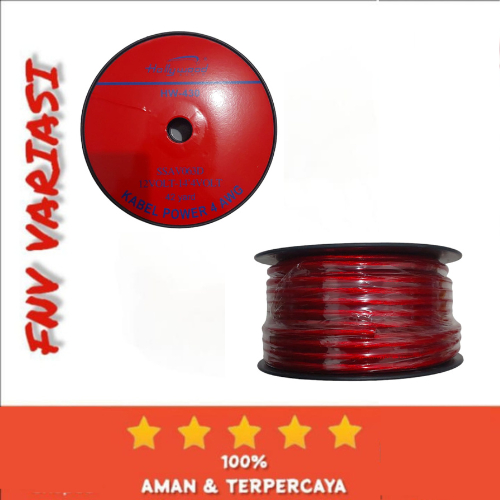 Kabel Power Audio Uk 4AWG 8AWG 12AWG 16AWG (ROLL)