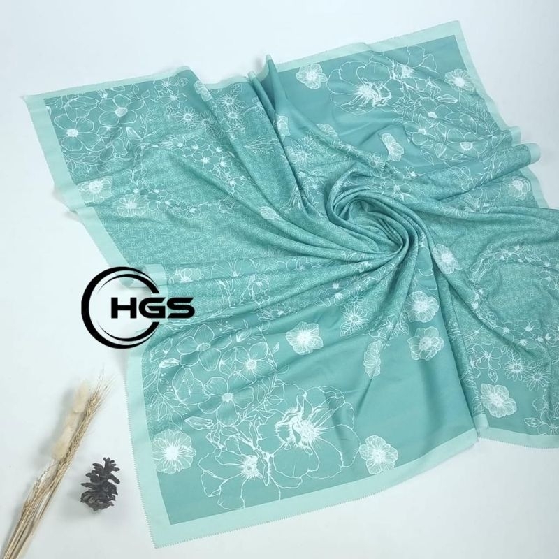 [ BEST PRODUK ] Jilbab Segi 4 Motif Kekinian Voal Lasercut/ Jilbab Segi 4 Model Terbaru Kekinian2023