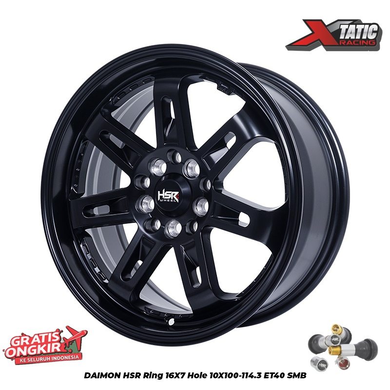 Velg Mobil Grandmax Ertiga Sienta Luxio R15 Hsr Daimon Ring 15 Model Te37