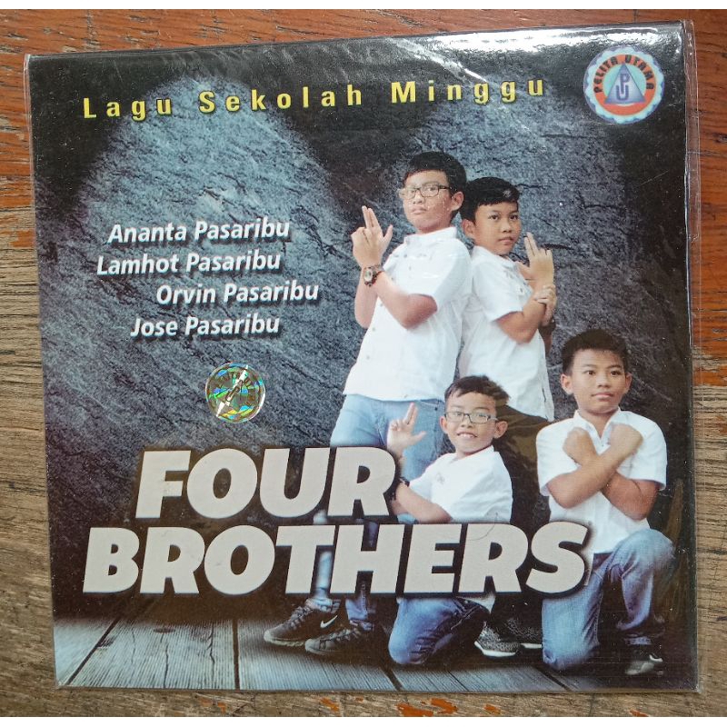 Kaset Vcd original lagu sekolah Minggu 4 brtoher
