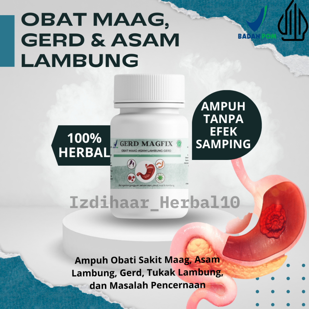 Gerd Magfix Obat Maag Kronis Paling Ampuh Obat Asam Lambung Tukak Lambung Sakit Perut Masalah Pencer
