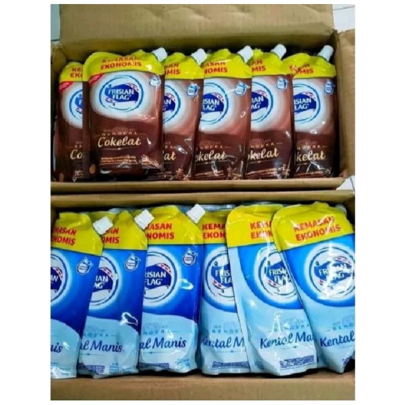 

Frisian Flag Kental manis 545g /Susu Bendera kental manis Coklat/putih