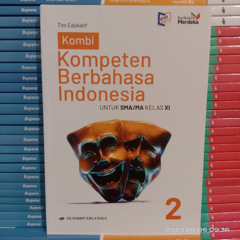 Kompeten Berbahasa Indonesia kelas 2 SMA Merdeka Erlangga / KOMBI kelas 2 SMA
