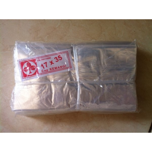 ( 5 bungkus ) Plastik Tahu 17 X 35 Kemangi - Plastik Tipis PP