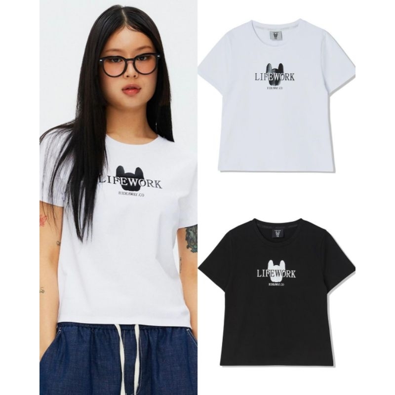 Kaos Wanita Lifework Cotton Radog Tshirt