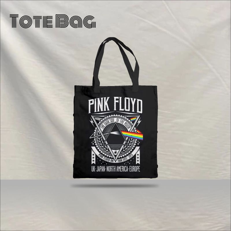 Totebag Band Musik Tas Jinjing Pria Wanita Motif Terbaru Kekinian 2023