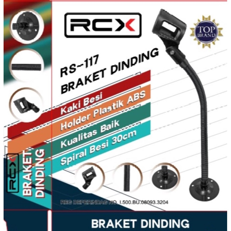 STAND MIC PENDEK RCX RS-117
