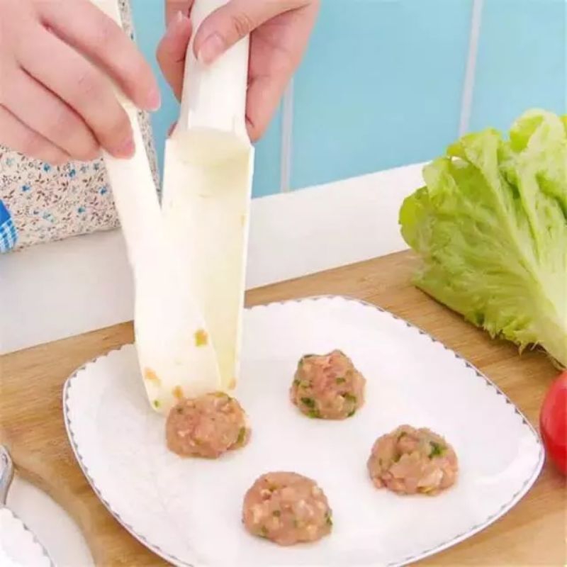 Alat Cetak Bakso/Meatball Maker/Alat Pencetak Adonan Bakso Bakwan/Sekop Cetak Bakso