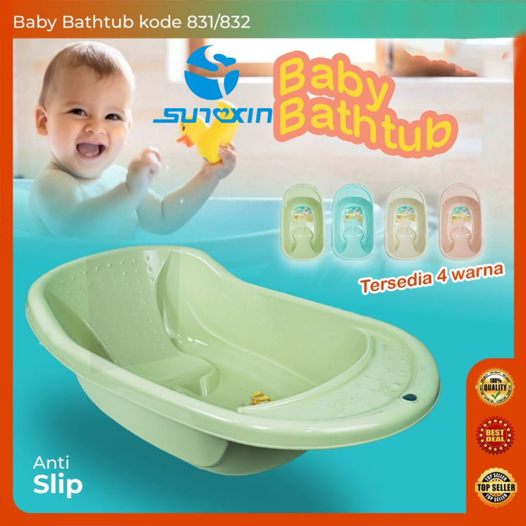 SUNXIN Bak Mandi Bayi Plastik 831/832 Kamar Mandi Baby Bathtub baskom mandi