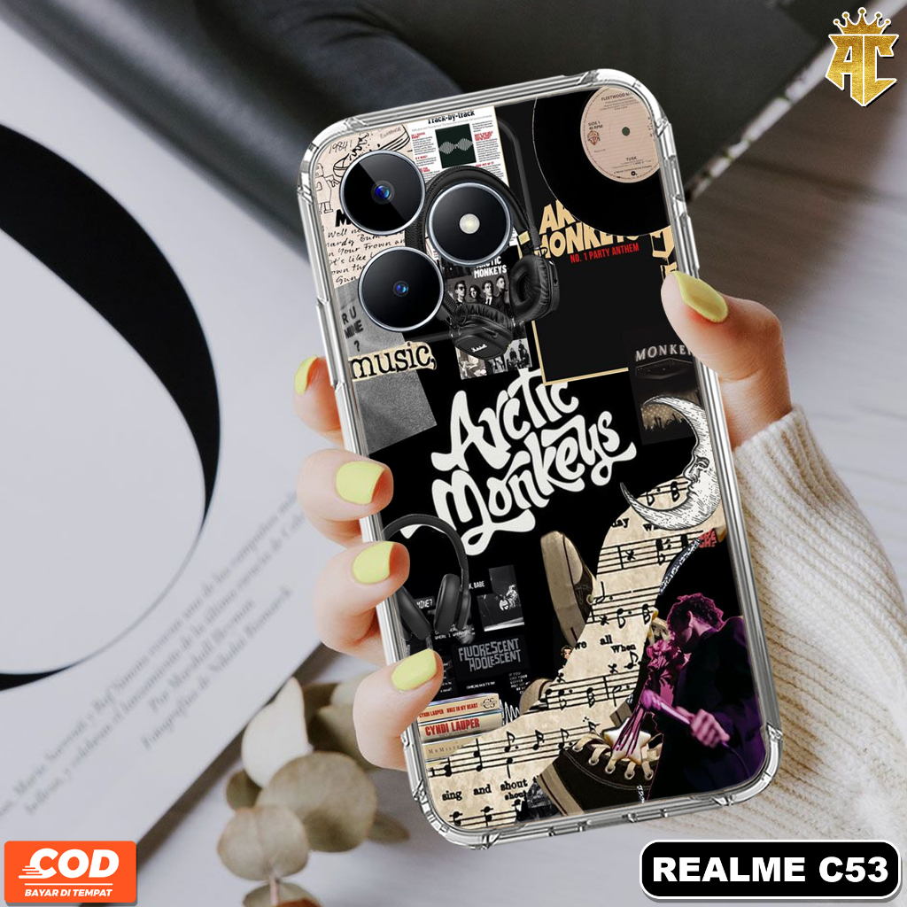 CASE REALME C53 - Casing REALME C53 Terbaru AERO STORE [ MOTIF 08 ] Silikon - Case Hp REALME C53 - C