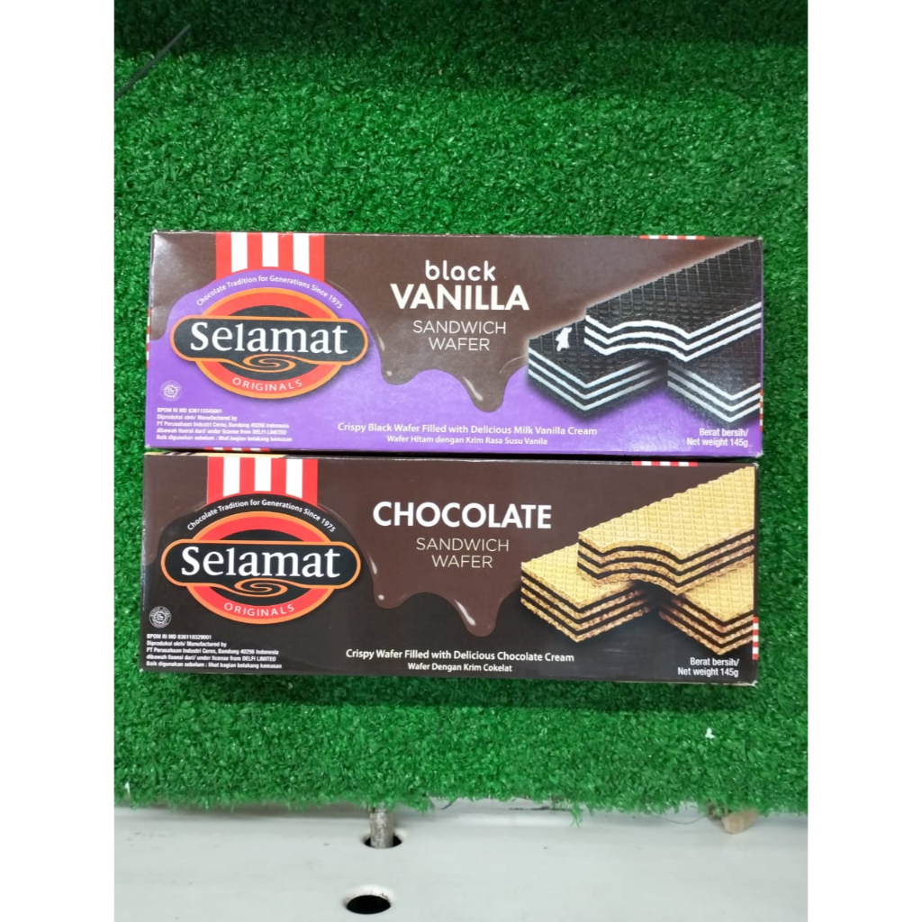 

selamat wafer cokelat 145g