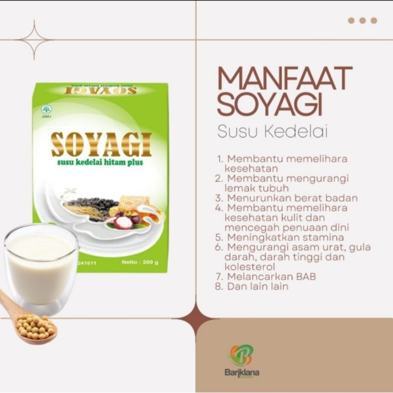 

Susu Kedelai Hitam Soyagi 200gr