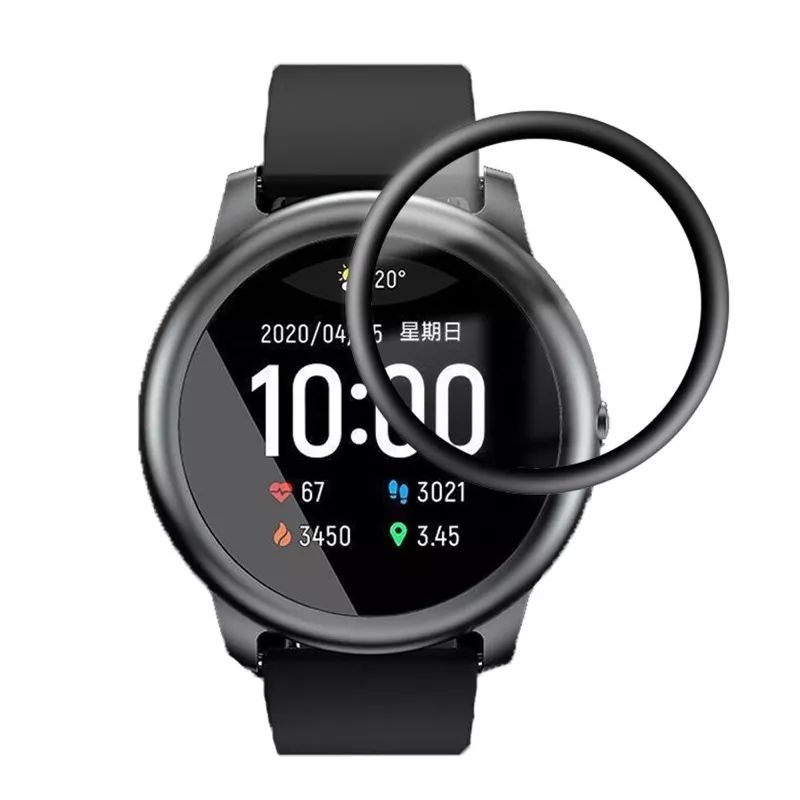 PET Anti Gores Screen Guard Smartwatch For Zeblaze Ares 3 Pro