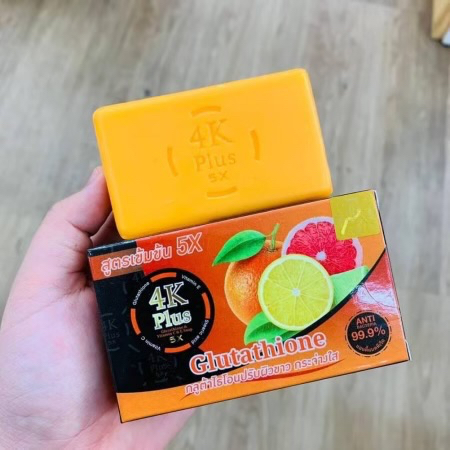 4K Plus Glutathion Soap