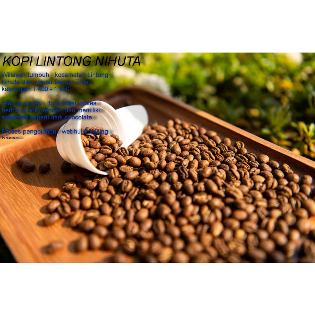 

Sab'a Coffee Lintong Nihuta ARABIKA BIJI KOPI 250 Gram