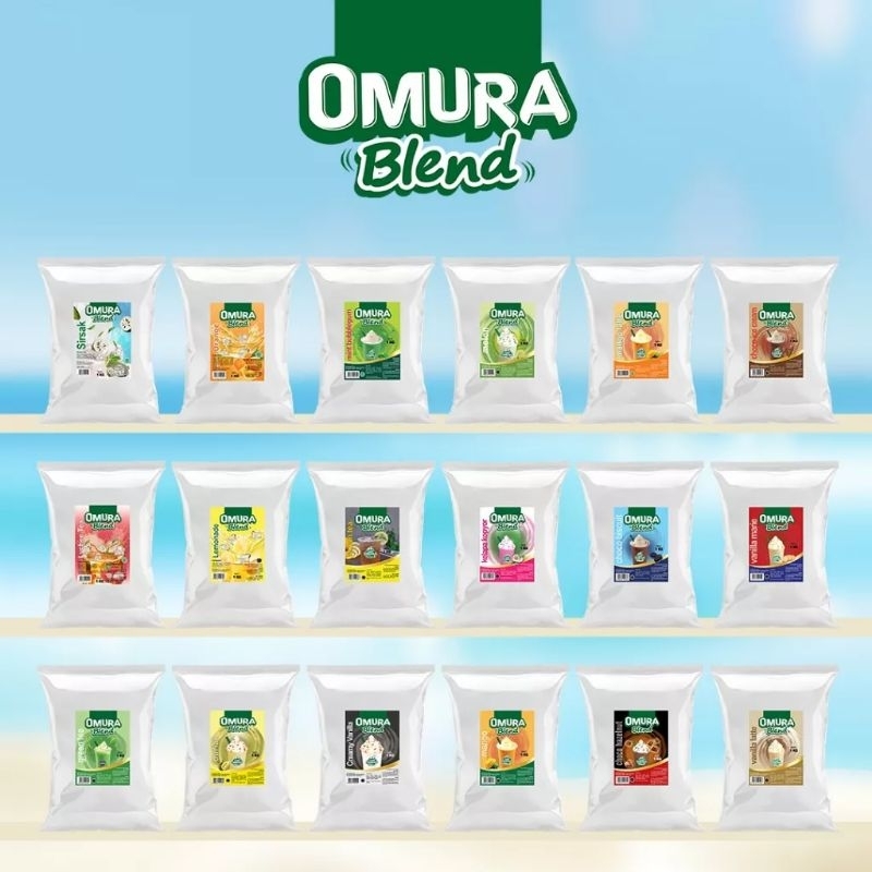 

Bubuk minuman OMURA powder drink blend rasa blackcurrant chocomalt coklat SALE