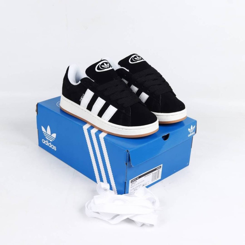 Adidas Campus 00s Core Low Black White Gum