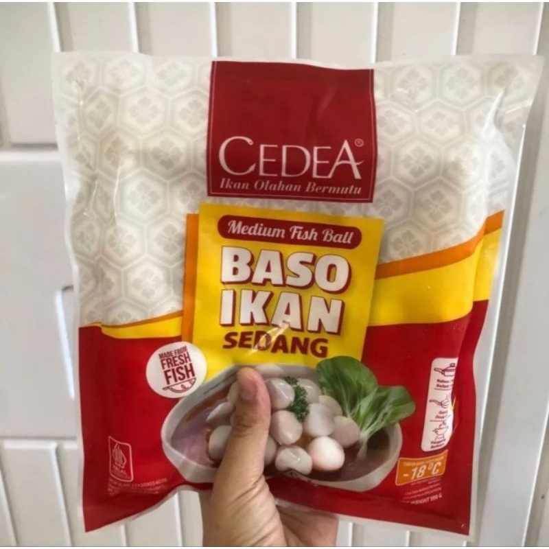 

HALAL Cedea Bakso Ikan 500gr