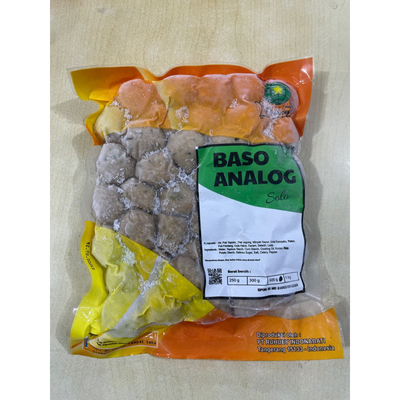 

Bakso Sapi Analog Vegetarian