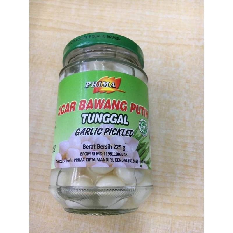 

Prima Acar Bawang Putih Tunggal