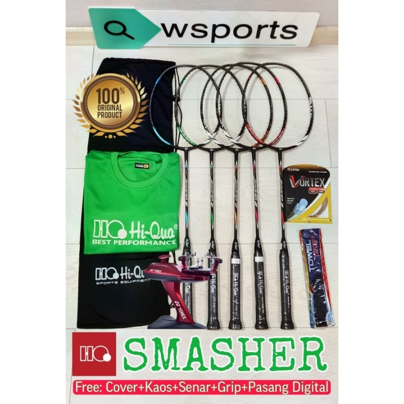 Raket Badminton HiQua HQ SMASHER Original