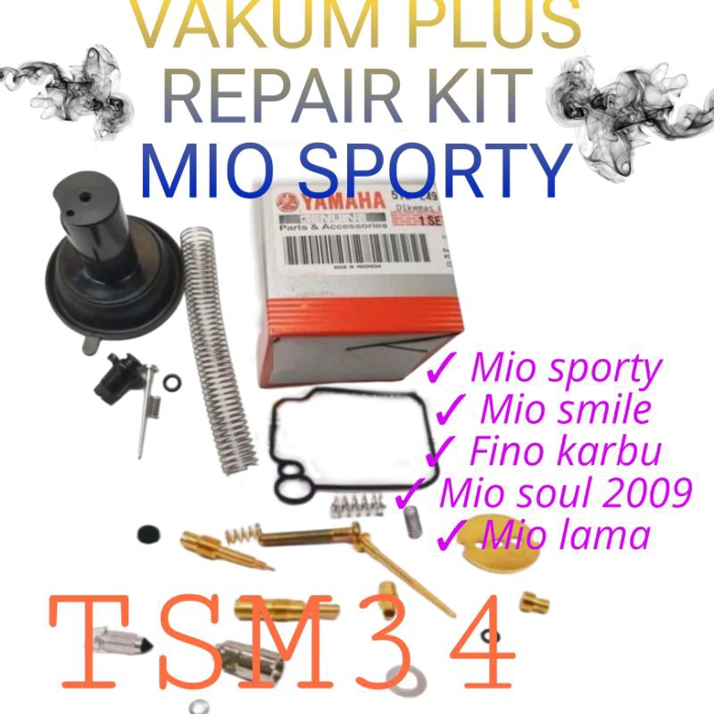 VAKUM MIO + REPAIR KIT MIO SPORTY / Mio karburator  / MIO SMILE / MIO LAMA / FINO KARBU / MIO SOUL 2